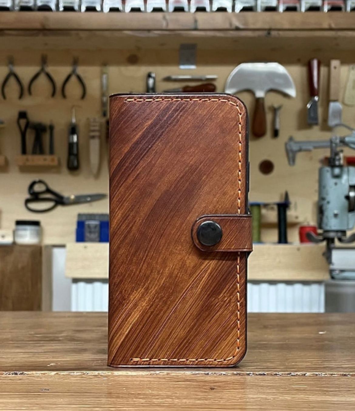 Handcrafted Italian Leather iPhone Case