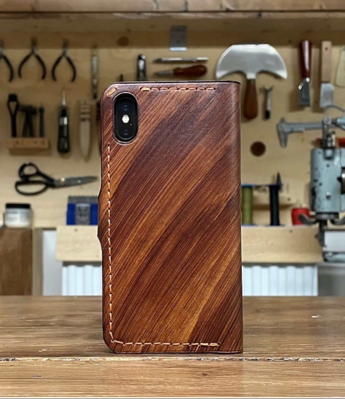 Handcrafted Italian Leather iPhone Case