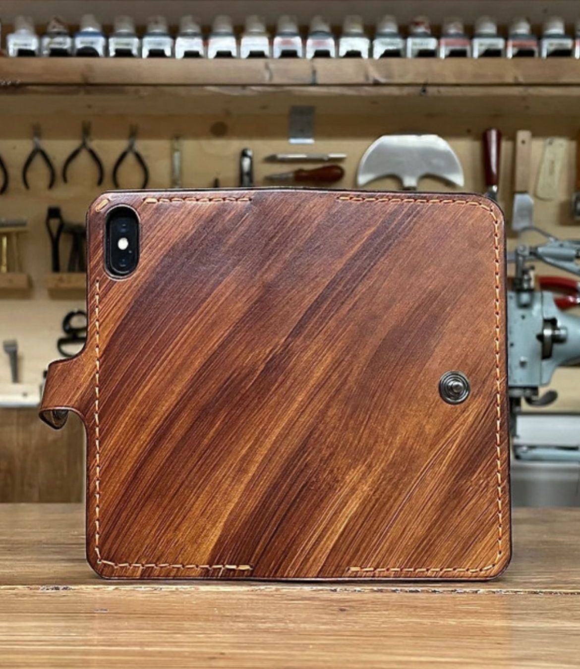 Handcrafted Italian Leather iPhone Case